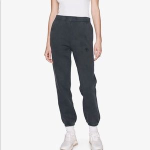Anine Bing Evan Jogger in washed black M